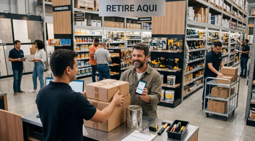 O desafio da logística omnichannel para lojas de materiais de construção